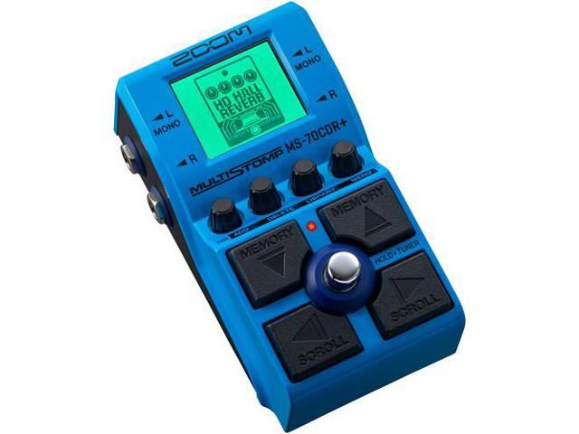 Zoom MS-70CDR+ Multi-FX Pedal + MDR-7506 Stereo Headphones, Bundle