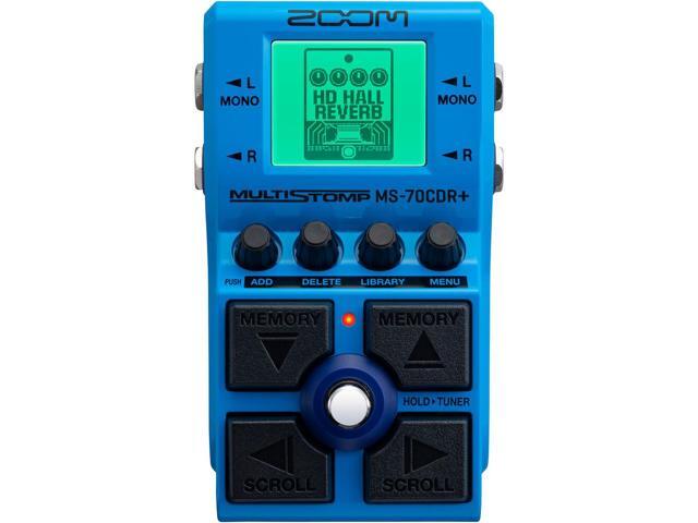 Zoom MS-70CDR+ Multi-FX Pedal + MDR-7506 Stereo Headphones, Bundle