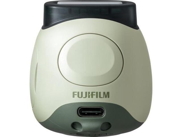 FUJIFILM INSTAX Digital Camera (PistachioGreen), Memory Card Wallet, Memory Card