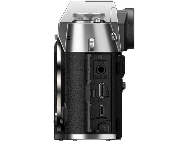 Fujifilm X-T50 Mirrorless Digital Camera Body - Silver