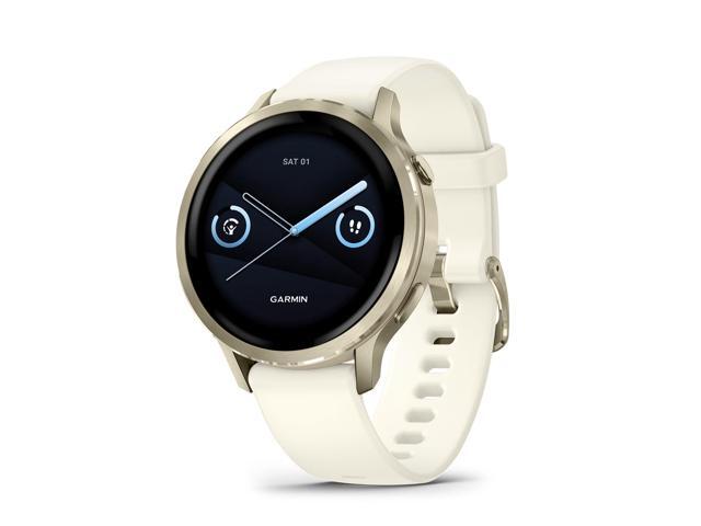 Garmin Venu® 4, 41mm, Advanced Health and Fitness GPS Smartwatch, Bright and Colorful Display, Built-in Flashlight, 10 Days of Battery Life, Lunar.