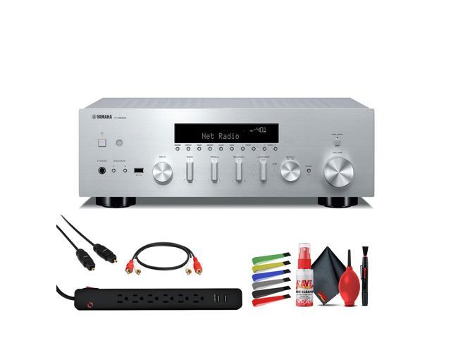 Yamaha R-N600A 2.1-Channel Network A/V Receiver(Silver), Stanley Surge Protector