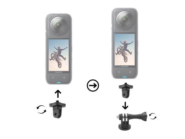 Insta360 X4 - Waterproof 360 Camera + 50-in-1 Accessory Kit + 64GB Card Bundle
