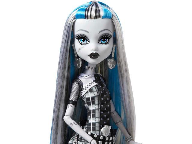 Monster High Doll, Frankie Stein in Black and White, Reel Drama Collector Doll, Doll-Size and Life-Size Posters, Horror Flick Theme, Toys and Gifts