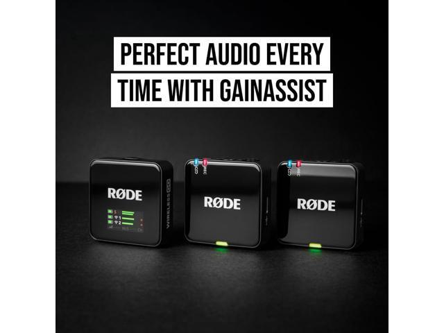 RØDE - WIRELESS GO (GEN 3) Compact Wireless Microphone System - Black - image 3