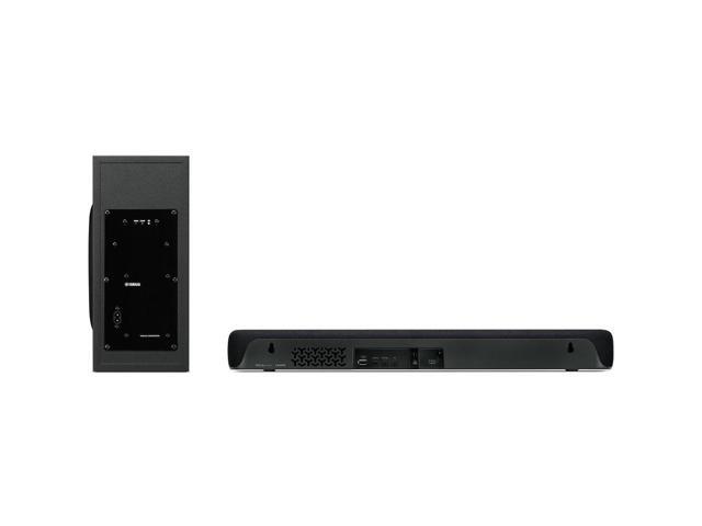 Yamaha SR-C30A 90W 2.1-Channel Soundbar System, Cleaning kit, Reusable Fastener Straps, Bundle