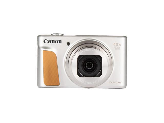 Canon PowerShot SX740 HS Lite Edition Digital Camera (Silver) + 64GB Card + More