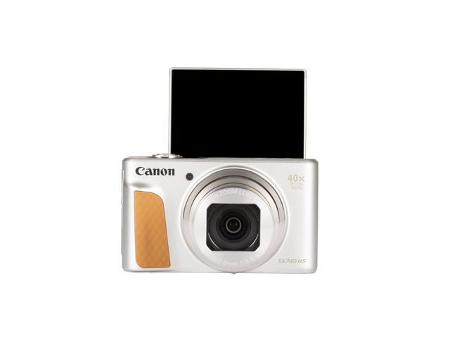 Canon PowerShot SX740 HS Lite Edition Digital Camera (Silver) + 64GB Card + More