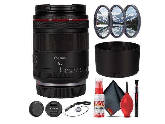 Canon RF 85mm f/1.4 L VCM Lens RF Mount Professional Portrait Prime Lens + More