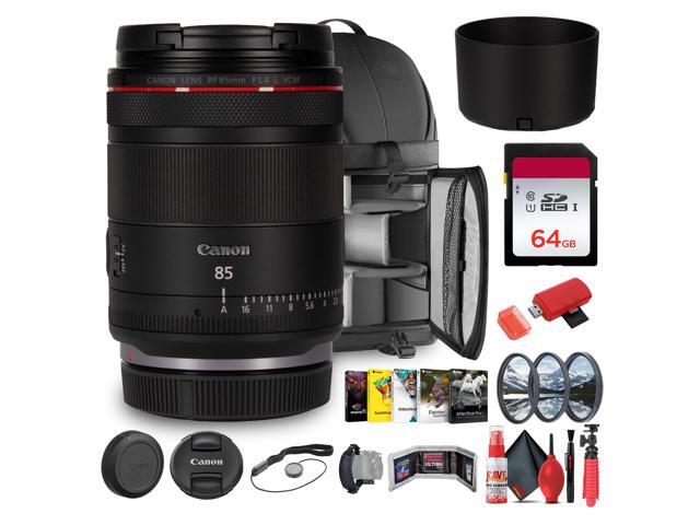 Canon RF 85mm f/1.4 L VCM Lens RF Mount Professional Portrait Prime Lens with Advanced Autofocus + More