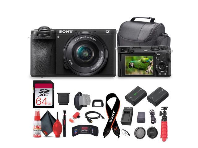 Sony a6700 Mirrorless Vlogger Camera With 16-50mm Lens + 64GB Card + More - Bundle