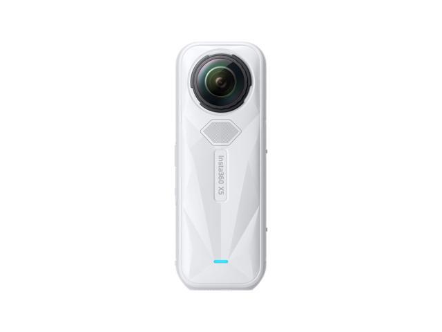 Insta360 X5 Satin White - Waterproof 8K 360° Action Camera, Leading Low Light, Invisible Selfie Stick Effect, Rugged and Replaceable Lens, 3-Hour...