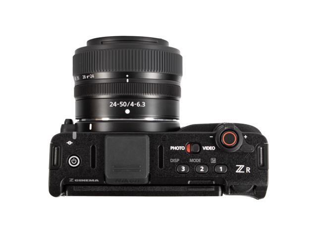 Nikon - ZR Full-frame Mirrorless Cinema Camera 24-50mm Zoom Lens Kit, for Z Mount Lenses - Black - image 4