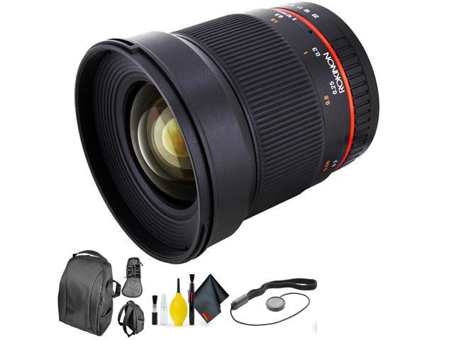 ROKINON 16MM f/2.0 Fuji X Mount + Deluxe Lens Cleaning Kit Bundle