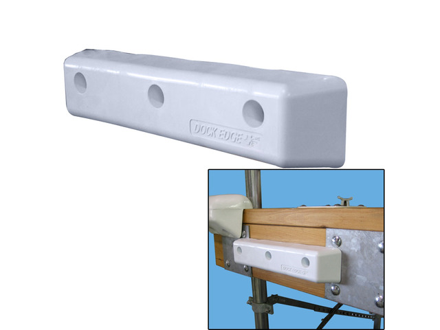 DOCK EDGE PROTECT STRAIGHT HD 12' PVC DOCK BUMPERS