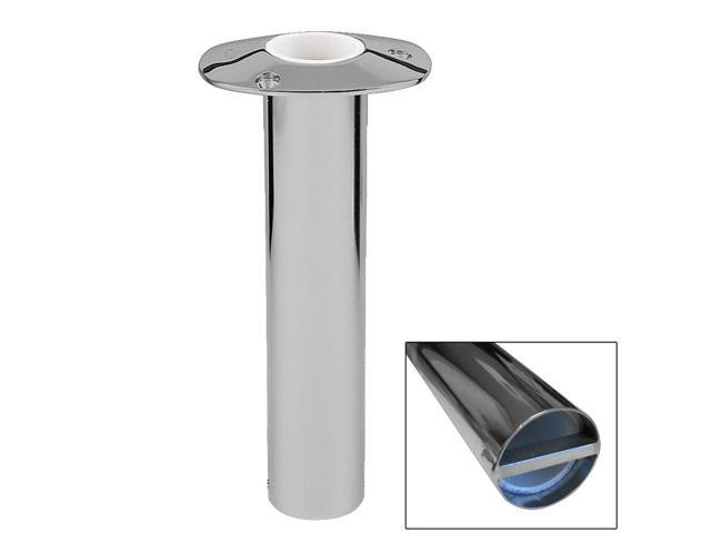 LEE'S TACKLE INC. LEE'S 0 DEGREE SS FLUSH MOUNT BAR PIN ROD HOLDER HEAVY DUTY RH532VS/XS