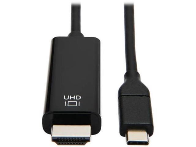 Tripp Lite Usb C To Hdmi Adapter Cable Usb 3.1 Gen 1 4K M/M Usb-C Black 3Ft