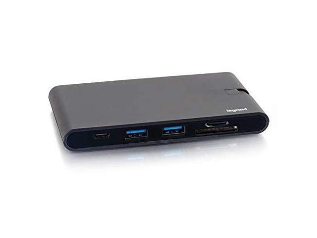 C2G USB C Docking Station with 4K HDMI, USB, Ethernet, VGA, and SD Card Reader - Power Delivery up to 100W - docking station - USB-C - VGA, HDMI - 1GbE - image 5