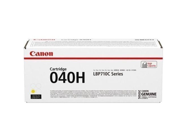 Canon Toner Cartridge - Laser - High Yield - 10000 Pages - Yellow - 1 Each