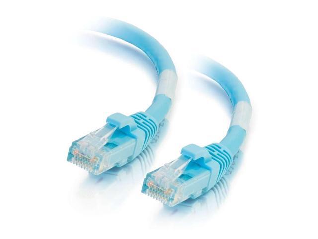 C2G 00763 7FT CAT6A SNAGLESS UNSHIELDED (UTP) ETHERNET NETWORK PATCH CABLE - AQUA