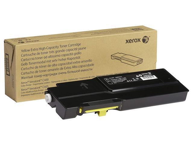 GENUINE XEROX YELLOW TONER CARTRIDGE FOR THE VERSALINK C405/Z, FOR AUTHORIZED U