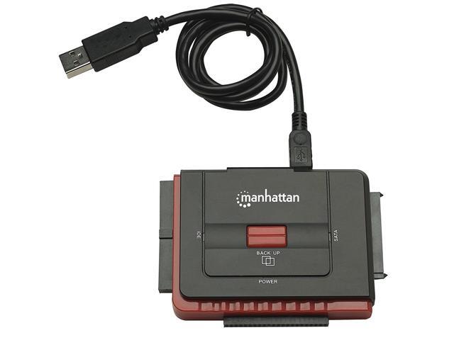 Manhattan 3-In-1 Hi-Speed Usb To Sata/Ide Adapter