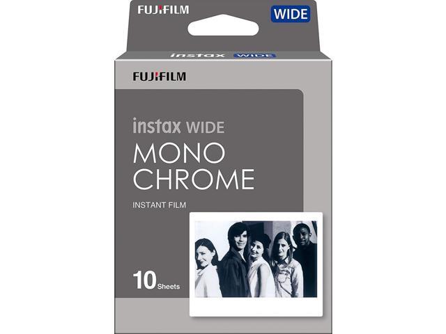 Fujifilm Instax Wide Monochrome Film, White (16564101)