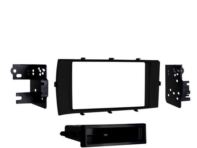 Metra - Dash Kit for Select 2012-2014 Toyota Prius DIN - Black - image 6