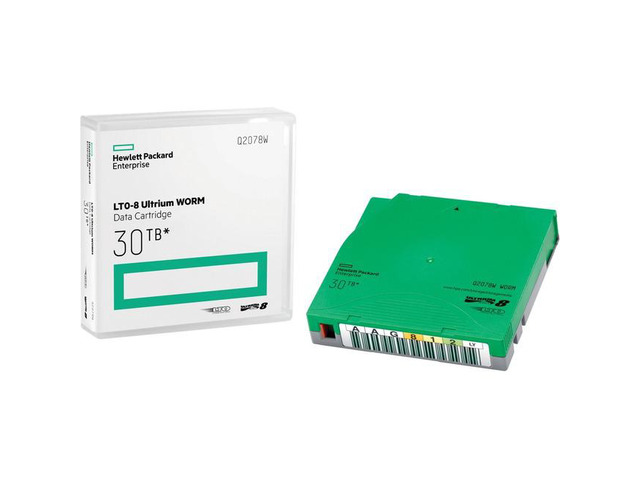 HPE LTO-8 Ultrium 30TB WORM Data Cartridge Q2078W