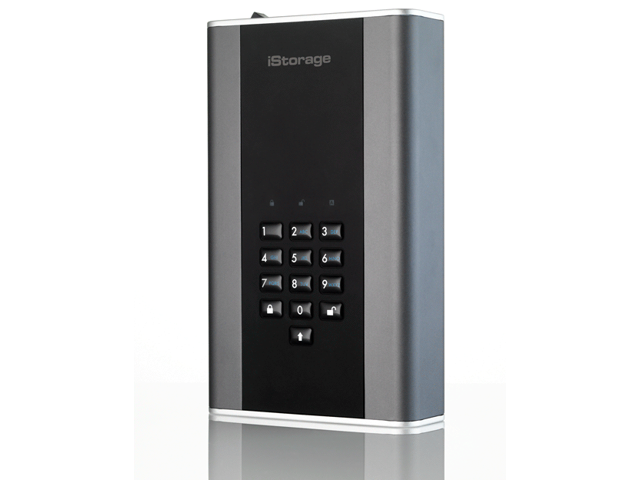 iStorage diskAshur DT2 8TB Secure Encrypted Desktop Hard Hrive - FIPS Level 3 certified, Password protected, military grade hardware encryption...