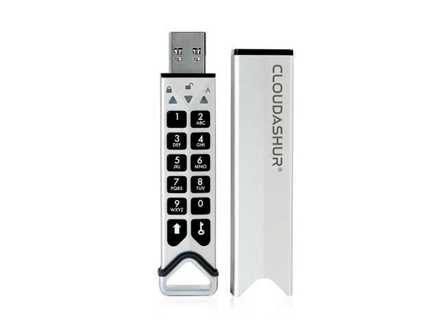 iStorage CloudAshur Hardware security module - Password protected, dust and water resistant, portable, military grade hardware encryption - 5...