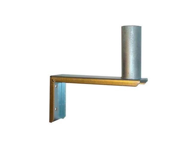 WMB-HD - Tycon Heavy Duty Wall Mount with 1.5' diameter X 5.5' tall pole. 8' extension, 0.080' thick Zinc Plated Steel