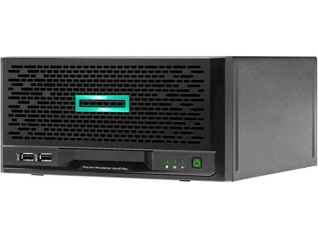 Hewlett Packard Enterprise HPE ProLiant MicroServer Gen10 Plus v2 Ultra Micro Tower Server, Xeon E-2314 4-Core 2.8GHz, 32GB DDR4 Memory, 8TB SSD...