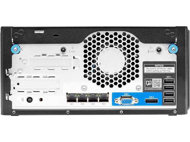 Hewlett Packard Enterprise HPE ProLiant MicroServer Gen10 Plus v2 Ultra Micro Tower Server, Xeon E-2314 4-Core 2.8GHz, 32GB DDR4 Memory, 8TB SSD...