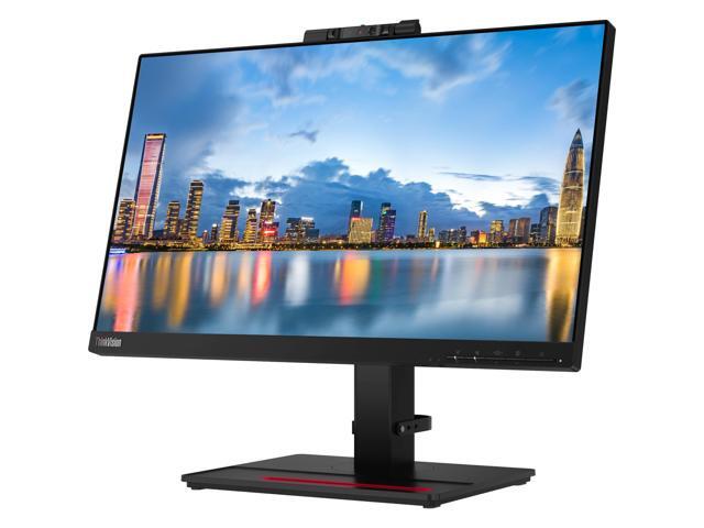 Lenovo ThinkVision T22v 22-inch, 2-Pack Bundle with T22i, HDMI, DisplayPort, Webcam, Speaker, Microphone, Dual Monitor Stand, ThinkPad USB-C Dock,...