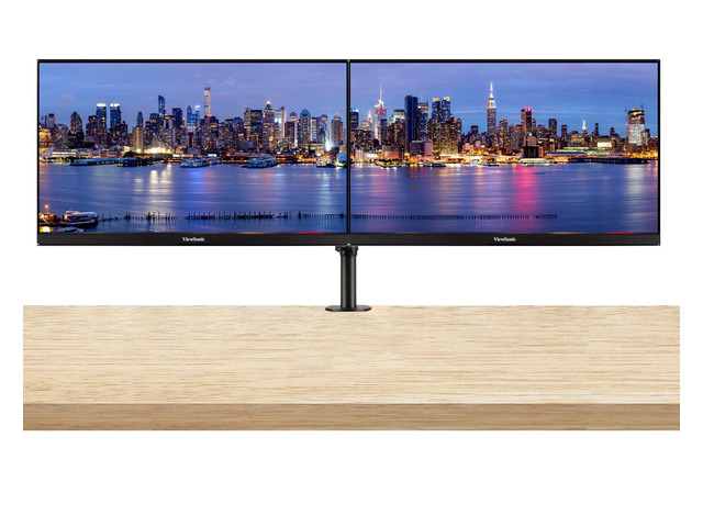 ViewSonic VA2456-MHD 24-inch 1920 x 1080 Full HD LCD IPS Monitor, 2-Pack bundle with Ultra-Thin Bezel, FreeSync, Eye Care, HDMI, DisplayPort, VGA,...