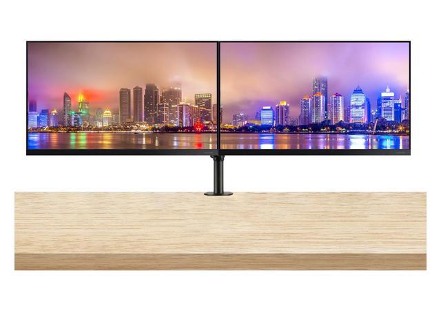Samsung T45F 24-inch 1080P FHD Borderless IPS LCD Professional Monitor, 2-Pack Bundle with FreeSync, DisplayPort, HDMI, USB Hub, Speaker, Desk.