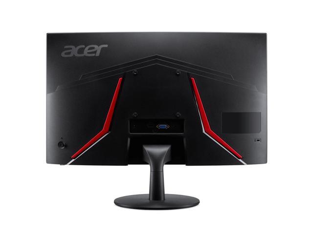 Acer Nitro ED240Q Curved 24-inch 1080P Full HD 75 Hz 1 ms LED Gaming Monitor, 2-Pack bundle with Eye Care, Frameless, FreeSync, VGA, HDMI, Desk...