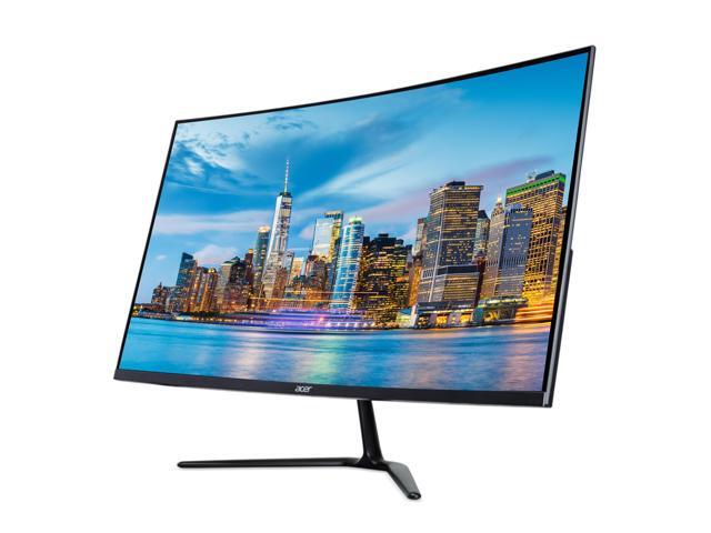 Acer Nitro ED320QR S Curved 32-inch 1080P Full HD 165 Hz 1 ms LED Gaming Monitor, 2-Pack bundle with Eye Care, Frameless, FreeSync, HDMI, DisplayPort