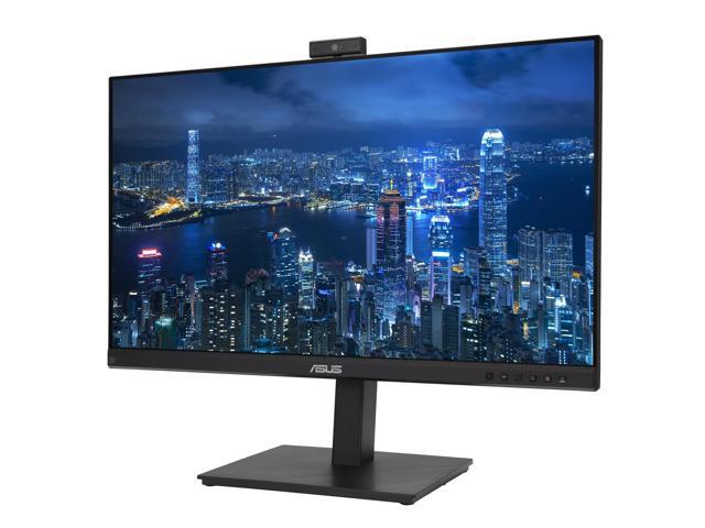 Asus BE279QSK 27-inch 1080P FHD Frameless IPS Business Monitor, 2-Pack Bundle with Full HD Webcam, Mic Array, Speakers, DisplayPort, HDMI, USB Hub