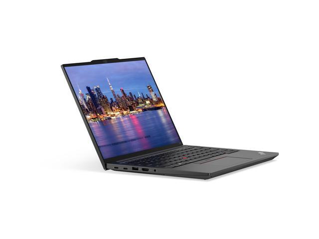 Lenovo E14 Gen 5 14' Ryzen 7, 16GB RAM, 512GB SSD, Notebook Bundle with 2 x ThinkVision T24i 24' Monitors, Dual Stand, USB-C Dock, MK540 Wireless...