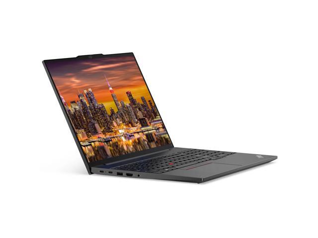 Lenovo E16 16' Ryzen 7, 16GB RAM, 512GB SSD, Notebook Bundle with 2 x ThinkVision T24i 24' Monitors, Dual Stand, USB-C Dock, MK540 Wireless...