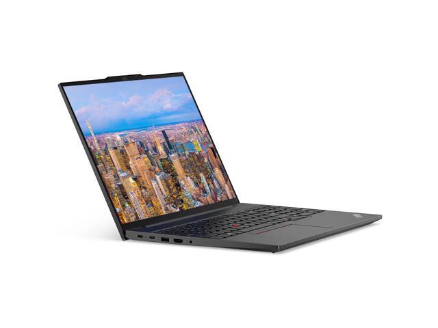 Lenovo E16 16' Ryzen 7, 16GB RAM, 512GB SSD, Notebook Bundle with 2 x ThinkVision T27i 27' Monitors, Dual Stand, USB-C Dock, MK540 Wireless...