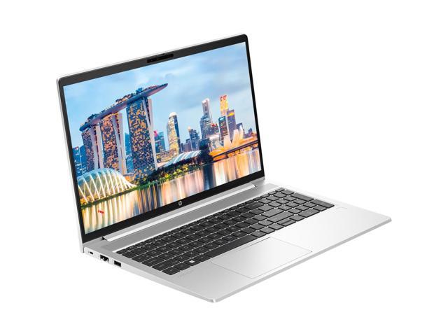 HP ProBook 455 G10 15.6' Ryzen 5, 16GB RAM, 256GB SSD, Bundle with 2 x EliteDisplay E27 27' Monitors, Dual Stand, USB-C Dock, MK540 Wireless...