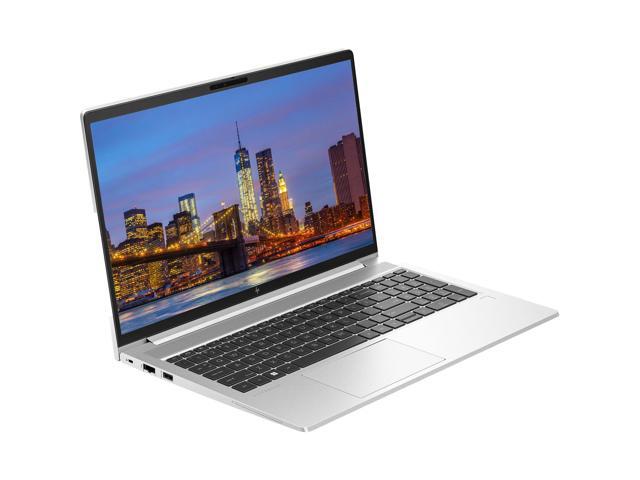 HP EliteBook 655 G10 15.6' Ryzen 7, 32GB RAM, 1TB SSD, Windows 11 Pro Notebook Bundle with 2 x EliteDisplay E24 24' Monitors, Dual Stand, USB-C...
