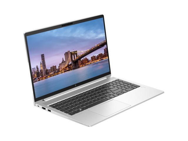 HP EliteBook 655 G10 15.6' Ryzen 7, 32GB RAM, 1TB SSD, Windows 11 Pro Notebook Bundle with 2 x EliteDisplay E27 27' Monitors, Dual Stand, USB-C...