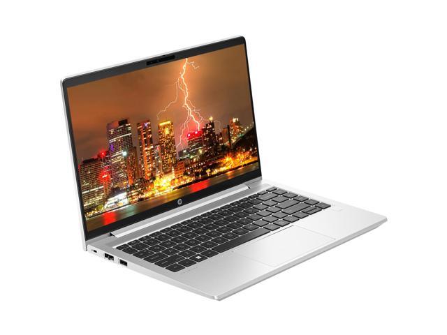 HP ProBook 445 G10 14' Ryzen 5, 8GB RAM, 256GB SSD, Bundle with 2 x EliteDisplay E27 27' Monitors, Dual Stand, USB-C Dock, MK540 Wireless Keyboard...