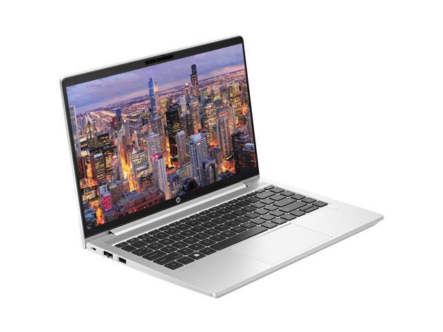 HP ProBook 445 G10 14' Ryzen 5, 16GB RAM, 256GB SSD, Bundle with 2 x EliteDisplay E27 27' Monitors, Dual Stand, USB-C Dock, MK540 Wireless Keyboard...