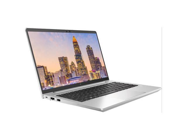 HP EliteBook 645 G10 14' Ryzen 5, 16GB RAM, 512GB SSD, Windows 11 Pro Notebook Bundle with 2 x EliteDisplay E24 24' Monitors, Dual Stand, USB-C...