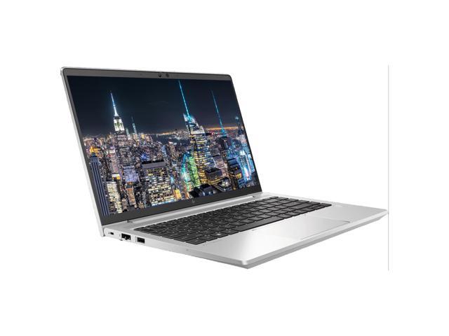 HP EliteBook 645 G10 14' Ryzen 7, 32GB RAM, 1TB SSD, Windows 11 Pro Notebook Bundle with 2 x EliteDisplay E27 27' Monitors, Dual Stand, USB-C Dock,...